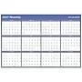 2027 AT-A-GLANCE 36" x 24" Yearly Dry-Erase Wall Calendar, Reversible, White/Blue (A1102-27)~#|#~A05C18BD-794C-4288-BEE384AC38FA64C9_sc7