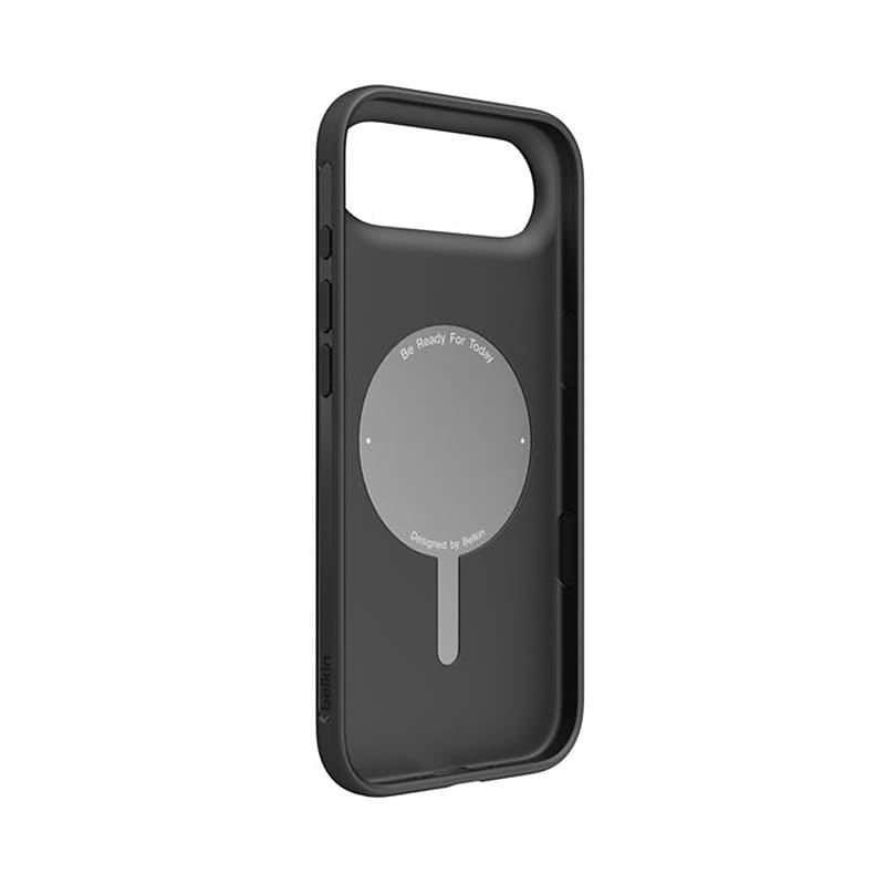 Belkin SheerForce Protect Series MagSafe Phone Case for iPhone 17 Pro, Shock Absorbing, Black (MSA039FQBK) image 1