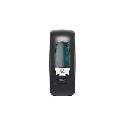 Clario C3 Wall Mounted Hand Soap/Hand Sanitizer Dispenser, Black, 6/Carton (9302100)