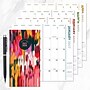 2027 TF Publishing Paint Streak 3.5" x 6.5"  Monthly Standard Planner, Paperboard Cover, Multicolored (27-7008)~#|#~A0621A90-62D1-4C5E-91008B7DFB3A9CA2_sc7