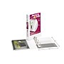 Avery Mini Protect & Store 1" 3-Ring View Binders, White (23011)~#|#~A06512E3-8435-4948-8E2BA2AB8D2BEE7A_sc7