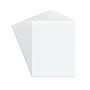 Staples Notepads, 8.5" x 11" (US letter), Wide Ruled, White, 50 Sheets/Pad, Dozen Pads/Pack (ST57334)~#|#~A0682E16-6073-4B35-963CA3AE00051496_sc7