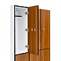 Alpine Industries 72" 2-Tier 3-Column Storage Locker, Oak (701-O-3-MK)~#|#~A06D3BA8-7113-49DE-BC1A5D78DFF1BE90_sc7