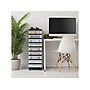 Iris 9-Drawer Standalone Storage, Black/Translucent White (585005)~#|#~A06E776E-03C6-4C42-A0B443E01F0214B4_sc7