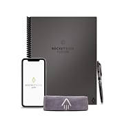 Rocketbook Fusion Smart Notebook, 8.5" x 11", 7 Page Styles, 42 Pages, Gray (EVRF-L-RC-CIG-FR)