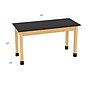 Diversified Woodcrafts Rectangular Science Lab Table, 54" x 24", Light Hardwood (P7206M30N)~#|#~A07515A6-B583-4B5A-89ABD21AAACCFCFE_sc7
