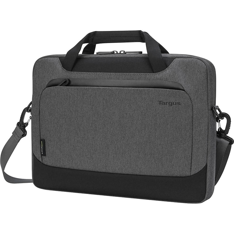 Targus Cypress Laptop Briefcase, Gray Fabric (TBS92602GL) image 1