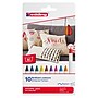 Edding Edd Textile Markers and Pens, 4600 Series Textile Pen, Assorted Ink, 10/Set (EDD4460010999)~#|#~A082FA2F-816D-4C6B-9644F42FB098E9FF_sc7