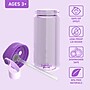 bentgo Plastic Water Bottle, 15 oz., Purple (BGKDWB1-P)~#|#~A0866C20-5C82-4DFA-9B3A432D03B1F9DB_sc7