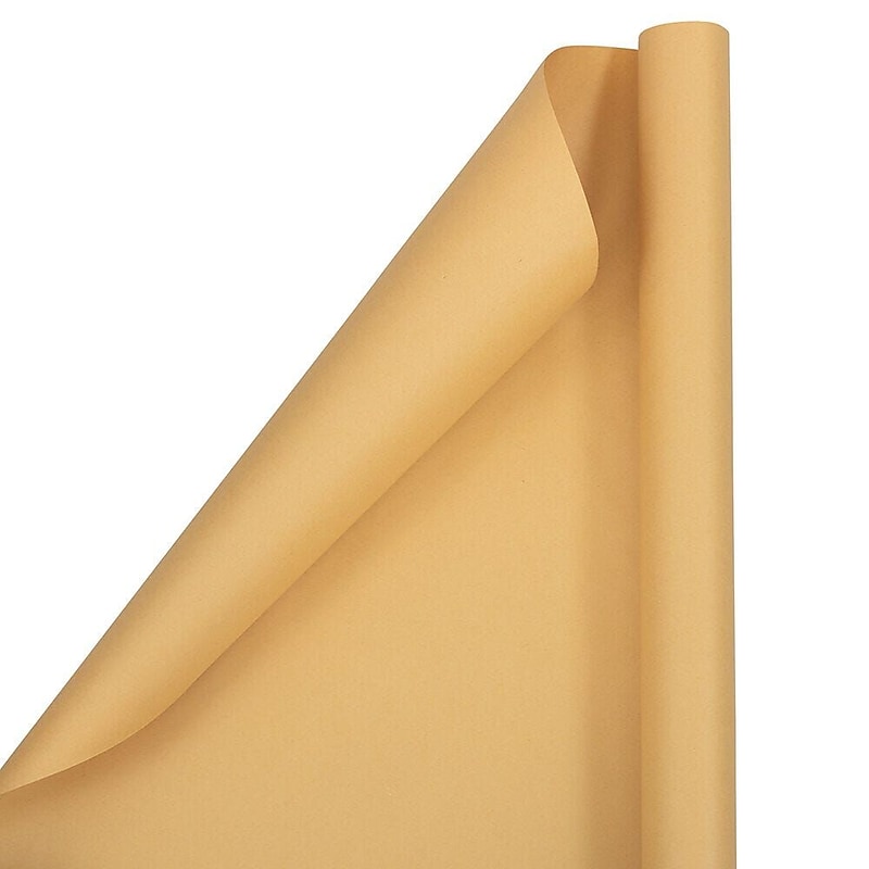JAM Paper Wrapping Paper, 25 Sq. ft. x 30", 2 Rolls/Pack (170146270A) image 1