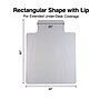 Staples® Carpet Chair Mat with Lip, 46" x 60'', Medium-Pile, Clear (27015-US/CC)~#|#~A08B6426-3FF3-4EE3-A25415A0FC846C48_sc7