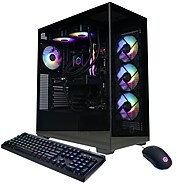 CyberPowerPC Gaming Desktop Computer, AMD Ryzen 7 9700X, Radeon RX
