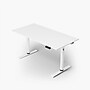 Arozzi Arena Nordico 55"W Electric Adjustable Standing Desk, White (ARENANRDWTWT)~#|#~A093B8CB-0BC7-45C0-95B97F209C8780D5_sc7