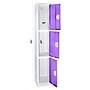 AdirOffice 72"H 3-Tier Purple Storage Locker (ADI629-203-PUR-DL)~#|#~A0980C12-47D9-4CD5-A832F35AF163835C_sc7
