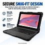 SaharaCase Dell Chromebook 11 CC11260 11.6" Heavy Duty Laptop Case, Shock Absorbing, Black (LT00155)~#|#~A0999E15-A18F-41F3-9A70AC03706A54B1_sc7