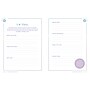 Quarto Calm Your Anxiety Guided Journal, Hardcover, 6.27" x 8.25",  Blue, 160 Pages (9781631068157)~#|#~A099BD4A-28C6-4C8B-9F2B913EDF3A016A_sc7
