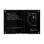 U Brands Black Glass Dry Erase Board, Frameless, 35" x 23" (170U00-01)~#|#~A0A167D1-BC4C-4FEF-9590FBB87D109812_sc7