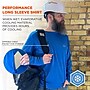 Chill-Its 6689 Long Sleeve Cooling Sun Shirt with UV Protection, Blue, M (12153)~#|#~A0A2FAAC-AC12-48FD-BB9994126104C6F6_sc7