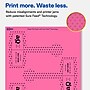 Avery Laser/Inkjet Sealing Labels, 5-7/8" x 4", Bright Pink, 60 Labels/Pack (19479370797)~#|#~A0A8F3A5-6187-4F70-A00176B42FF4B1A7_sc7