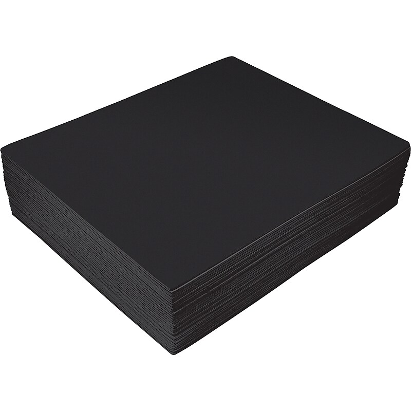 Better Office EVA Foam Sheet, Black, 30/Pack (01211) image 1