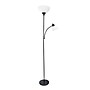 Simple Designs 71.50" LED Floor Lamp with Reading Light, Black (LF2000-BLK)~#|#~A0AF434C-B3A6-49B0-831BB31E6C0EFEED_sc7