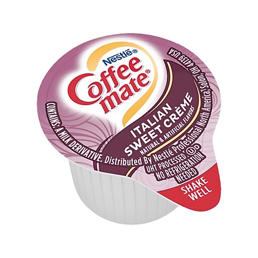 Coffee mate Italian Sweet Creme Liquid Creamer, 0.38 fl. oz., 180