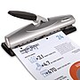 Swingline LightTouch Desktop Adjustable Hole Punch, 12 Sheet Capacity, Black/Silver (74026)~#|#~A0B84DBC-DD56-4245-9AECCA83DF42BB11_sc7