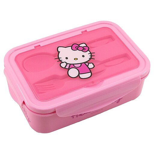 Hello Kitty Kids Bento Box, 3-Compartment, Pink (C6VAC92SL) | Staples