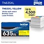 Brother Genuine TN635XL High Yield Yellow Toner Cartridge (TN635XLY)~#|#~A0BC59C4-E09B-4E9D-BF56C428276476D4_sc7