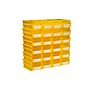 Triton Products LocBin Stackable Plastic Storage Bin, 3" x 4.12"x 7.37", Yellow, 24/Pack (3-220Y)~#|#~A0BF949D-DDE8-4225-A4995875AA1DBD95_sc7