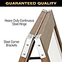 Excello Global Products Indestructible A-Frame Whiteboard, 40" x 22", Brown (EGP-HD-0538-BN)~#|#~A0C3FACE-3D53-4012-ADF649382B9F65CF_sc7