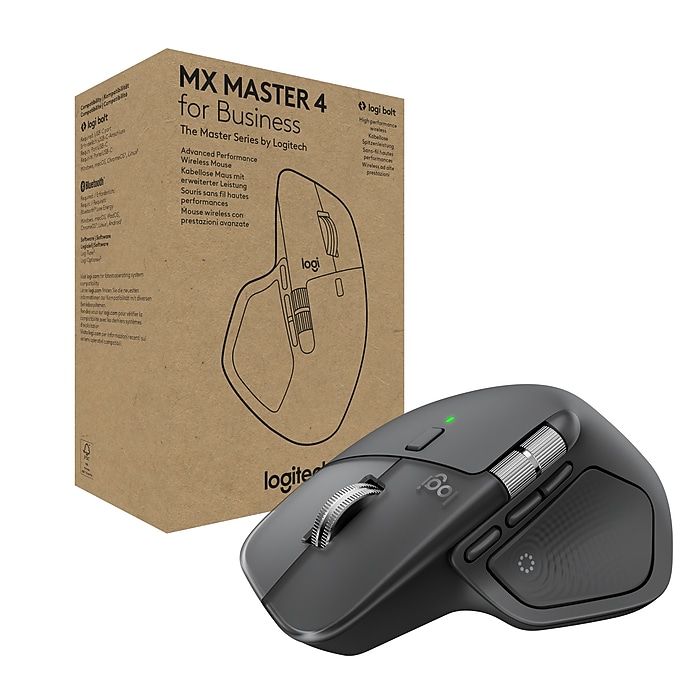 Logitech MX Master 4 for Business Wireless Curved Erogonomic USB-C