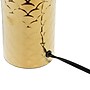 Simple Designs Whimsical Wave 13.4" LED Table Lamp, Gold Base/Black Shade (LT2123-GLD)~#|#~A0C9B6AB-948C-4436-814898C0DBAAD5E2_sc7