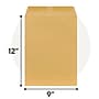 Staples 9 x 12 Catalog Envelopes, Brown Kraft, Gummed Seal, Heavy‑Duty Mailing Envelopes for Documents & Forms, 250/Box~#|#~A0CC673D-B573-4567-A70E07C45833CBD5_sc7