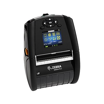 Zebra ZQ610 Plus Rechargeable Mobile Thermal Printer, Black (ZQ61
