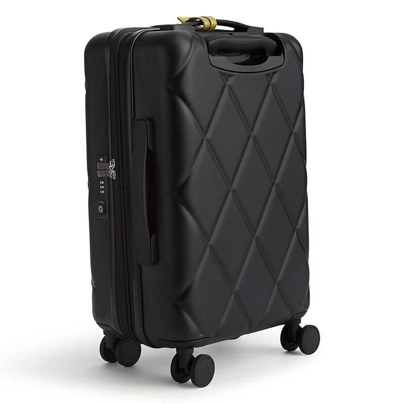 Vera Bradley Adair 22" Hardside Carry-On Suitcase, 4-Wheeled Spinner, TSA Checkpoint Friendly, Moonless Night (52120-20089) image 1