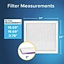 Filtrete 20" x 20" x 1" Pleated Air Filter, MERV 12 (2002-4)~#|#~A0DF1B66-67EE-4AFC-97822FDD0FDF02B4_sc7