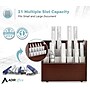 AdirOffice 21-Slot Roll File, Lockable, 28.5"H x 30"W x 15.75"D, Mahogany (625-MA-KIT1)~#|#~A0DF64C6-10E0-4CF4-B7CB73D4407A8E96_sc7