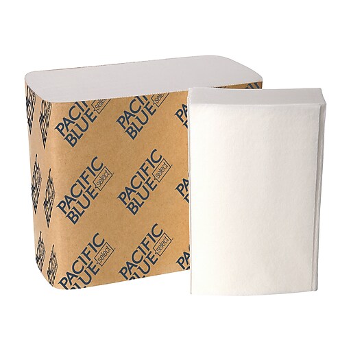 Pacific Blue Select Door Tissue, 2-ply, Tissues/Box, 40 Boxes/Pack