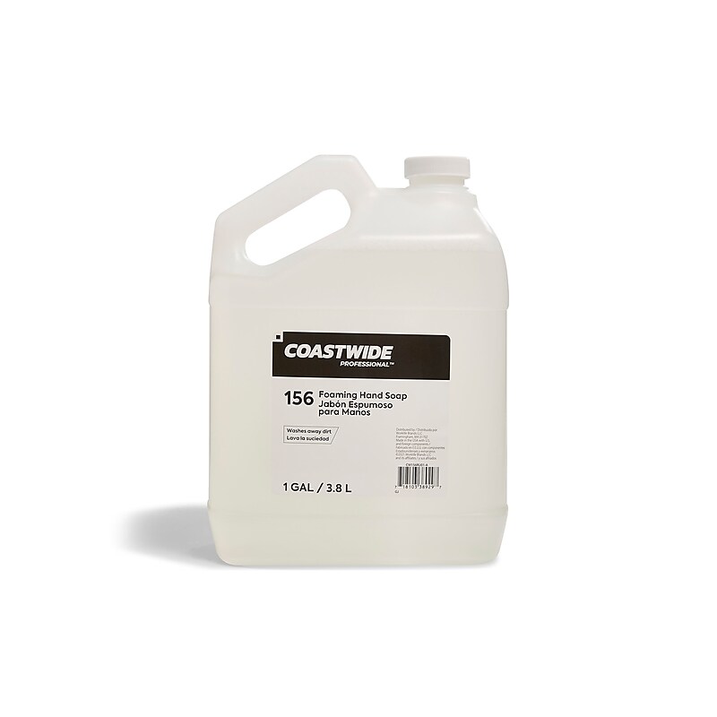 Coastwide Professional Foaming Hand Soap Refill, Honey Almond Scent, 1 Gal., 4/Carton (CW156RU01-ACT) image 1