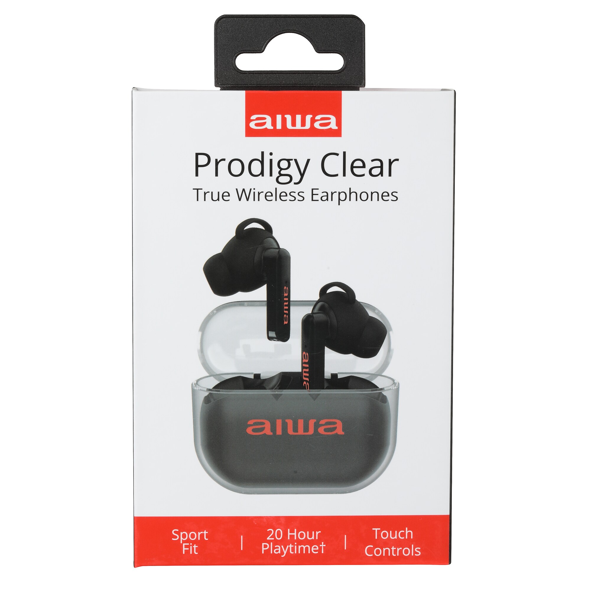 Aiwa Prodigy Clear True Wireless Stereo Earbuds, Black (AI1010-BLK) Simolary simolary.com 6