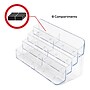 Deflecto 8-Compartment Business Card Desktop Holder, 400-Card Capacity, Clear (70801)~#|#~A0E50912-031C-4F7B-B0CA09F14AB17FF3_sc7