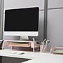 Mind Reader Monitor Stand with Paper Tray, Metal, Pink (MESHMONSTA-PNK)~#|#~A0E9143E-1AC5-41F2-98E47BF05B08CF09_sc7