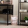 Mind Reader Metal Mesh Trash Can Without Lid, 4.4 Gallon, Pink (1CIRGA-PNK)~#|#~A0EA2D5B-1160-4A9C-A1DC29A30E21EDAD_sc7