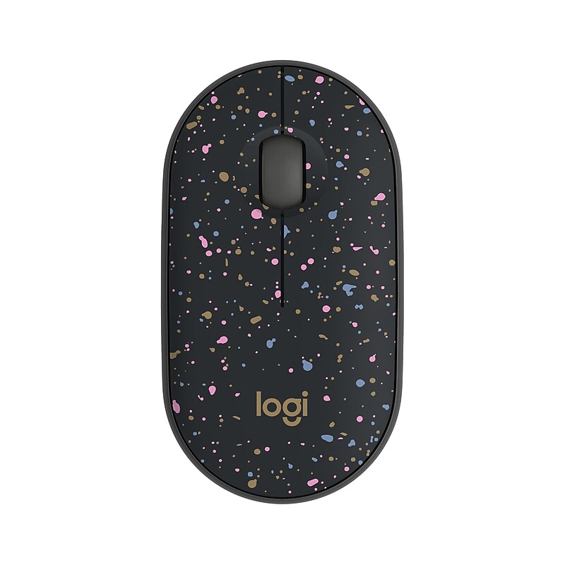 Logitech M340 Limited Edition Wireless Ambidextrous Optical Mouse, Speckles (910-007281) image 1