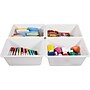 Humble Crew Small Storage Bin, White, 4/Pack (SM695)~#|#~A0EFF957-CBEC-43D6-AEF3735B582E1D8A_sc7