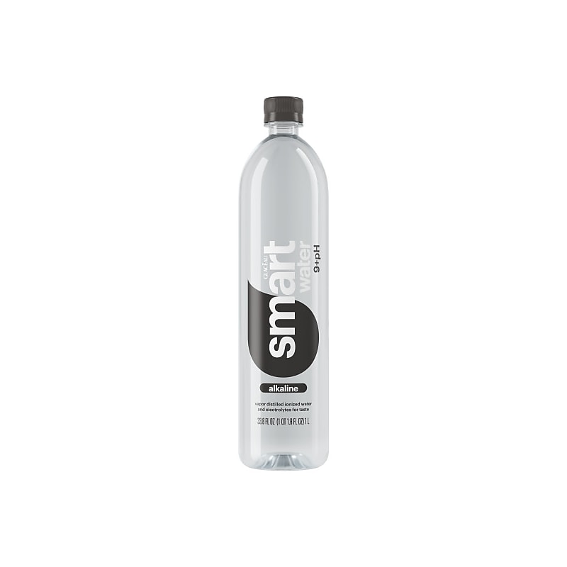 smartwater alkaline Mineral Water, 33.81 oz., 12 Bottles/Pack (786162411167) image 1