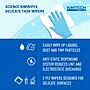 Kimtech Science Kimwipes Delicate Task Fabric Cleaning Wipers, White, 92 Wipers/Box, 15/Carton (34721)~#|#~A0F707EC-10DE-452E-9D1971ADE998E34A_sc7