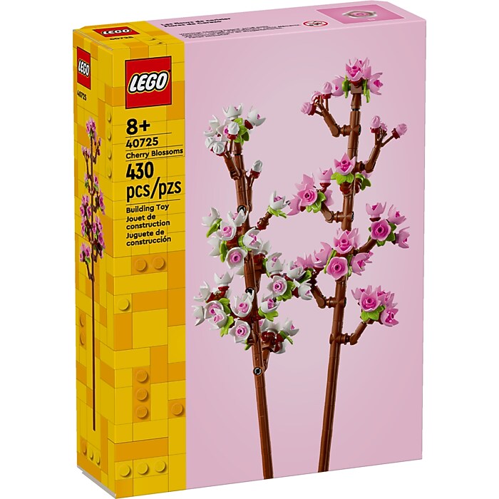 LEGO Botanicals Cherry Blossoms, 430 Pieces (40725) | Staples