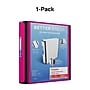 Staples Heavy Duty 2" 3-Ring Better Binder, D-Ring, Pink (ST55876-CC)~#|#~A0F7F5CE-B057-4EED-96EB14E98508D309_sc7